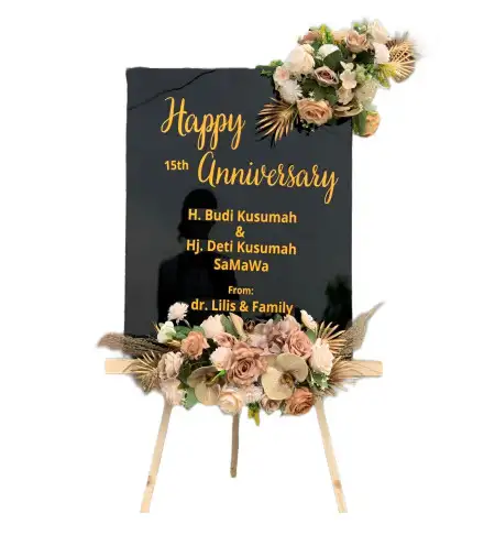 Papan Bunga Akrilik Pageraji