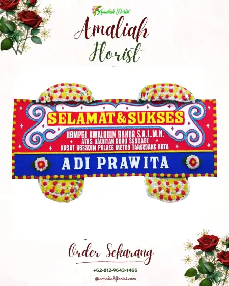 Papan Bunga Ucapan Selamat Pageraji